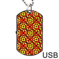 Rby-c-3-9 Dog Tag Usb Flash (one Side) by ArtworkByPatrick