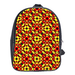 Rby-c-3-9 School Bag (xl) by ArtworkByPatrick