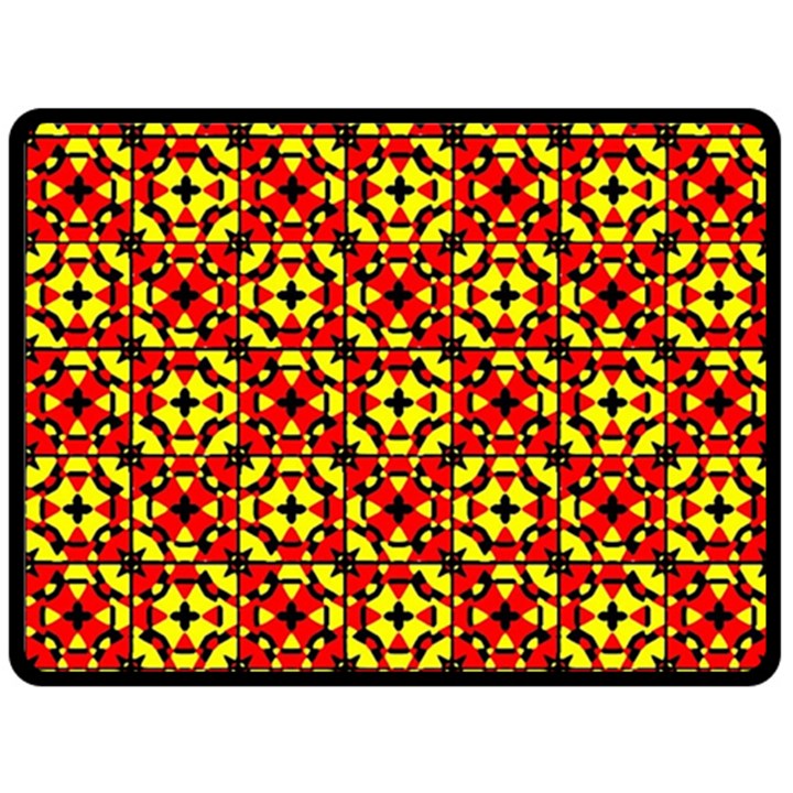 RBY-C-3-9 Double Sided Fleece Blanket (Large) 