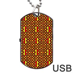 Rby-c-4-1 Dog Tag Usb Flash (one Side) by ArtworkByPatrick