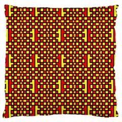 Rby-c-4-1 Large Cushion Case (one Side) by ArtworkByPatrick