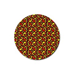 Rby-c-4-3 Rubber Coaster (round)  by ArtworkByPatrick