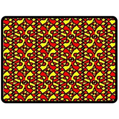 Rby-c-4-3 Double Sided Fleece Blanket (large)  by ArtworkByPatrick