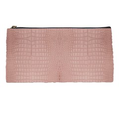 Pink Alligator Print Pencil Cases by LoolyElzayat