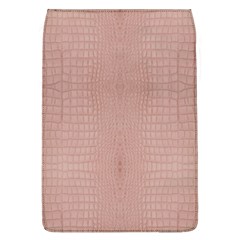 Pink Alligator Print Removable Flap Cover (l) by LoolyElzayat