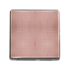 Pink Alligator Print Memory Card Reader (square 5 Slot) by LoolyElzayat