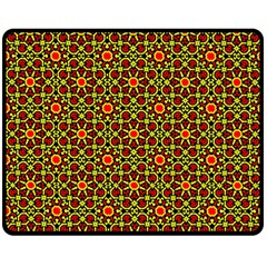 Rby-c-4-5 Fleece Blanket (medium)  by ArtworkByPatrick