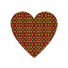 Rby-c-4-6 Heart Magnet by ArtworkByPatrick