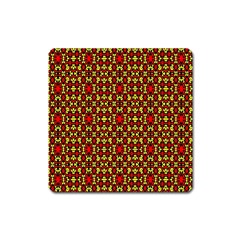 Rby-c-4-6 Square Magnet by ArtworkByPatrick