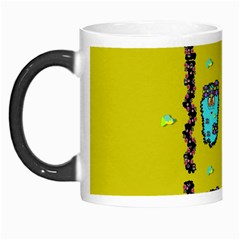 Peace People Hippie Friends And Free Living Fauna Morph Mugs by pepitasart