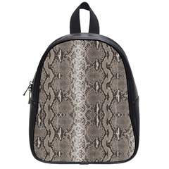 Python Snakeskin Print School Bag (small) by LoolyElzayat