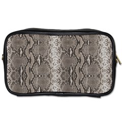 Python Snakeskin Print Toiletries Bag (two Sides) by LoolyElzayat