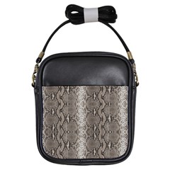 Python Snakeskin Print Girls Sling Bag by LoolyElzayat