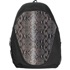 Python Snakeskin Print Backpack Bag by LoolyElzayat