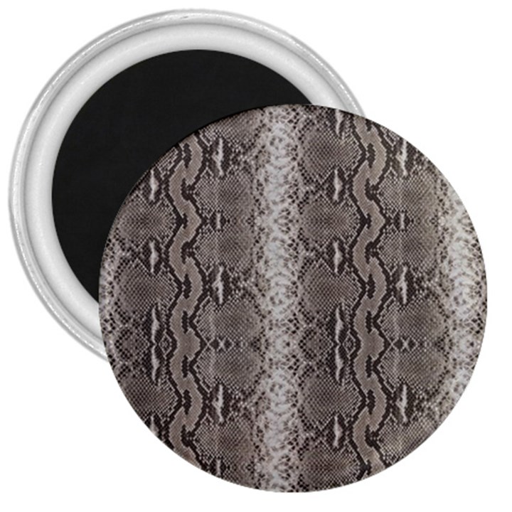 Python Snakeskin Print 3  Magnets