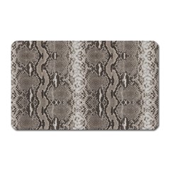 Python Snakeskin Print Magnet (rectangular) by LoolyElzayat