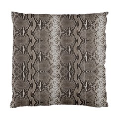 Python Snakeskin Print Standard Cushion Case (two Sides) by LoolyElzayat