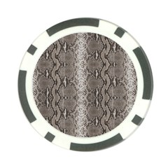 Python Snakeskin Print Poker Chip Card Guard (10 Pack) by LoolyElzayat