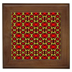 Rby-c-4-7 Framed Tile by ArtworkByPatrick