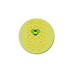 Home Of The Cartoon Bears Golf Ball Marker by pepitasart