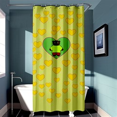 Home Of The Cartoon Bears Shower Curtain 36  X 72  (stall)  by pepitasart