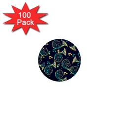 French Horn 1  Mini Buttons (100 Pack)  by BubbSnugg