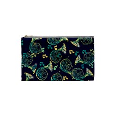 French Horn Cosmetic Bag (small) by BubbSnugg