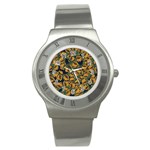 Daisy  Stainless Steel Watch Front