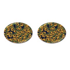 Daisy  Cufflinks (oval) by BubbSnugg