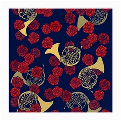 Roses French Horn  Medium Glasses Cloth (2 Sides) by BubbSnugg