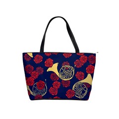 Roses French Horn  Classic Shoulder Handbag by BubbSnugg