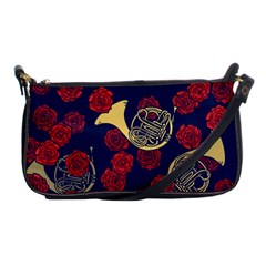 Roses French Horn  Shoulder Clutch Bag by BubbSnugg