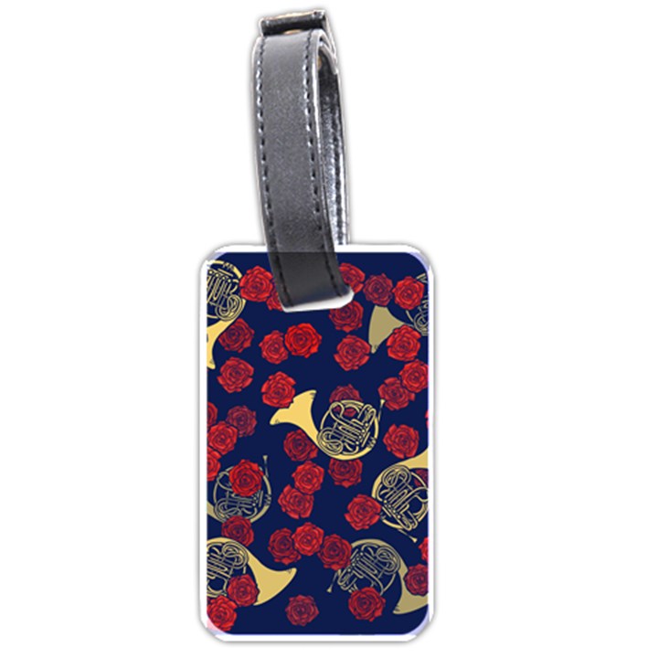 Roses French Horn  Luggage Tag (one side)