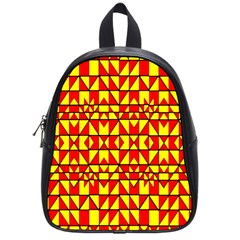 Rby-c-4-8 School Bag (small) by ArtworkByPatrick