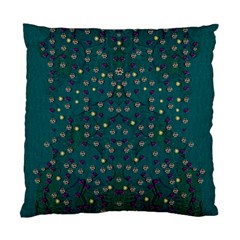 Reef Filled Of Love And Respect With  Fauna Ornate Standard Cushion Case (one Side) by pepitasart