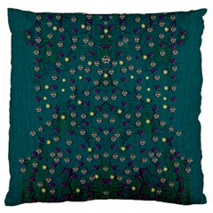 Reef Filled Of Love And Respect With  Fauna Ornate Standard Flano Cushion Case (two Sides) by pepitasart