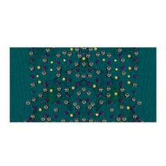 Reef Filled Of Love And Respect With  Fauna Ornate Satin Wrap by pepitasart