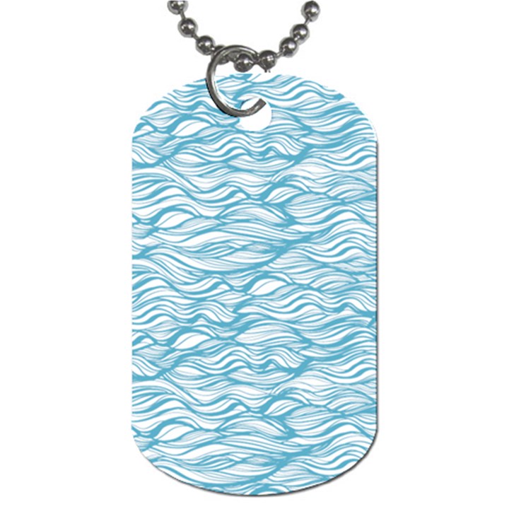 Abstract Dog Tag (One Side)