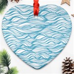 Abstract Heart Ornament (Two Sides) Front