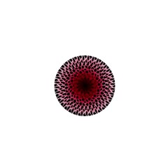 Gradient Spirograph 1  Mini Magnets