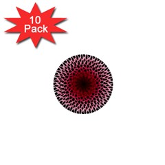 Gradient Spirograph 1  Mini Buttons (10 Pack)  by JayneandApollo