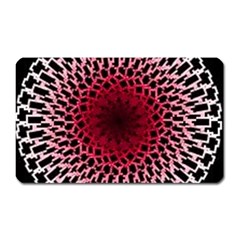 Gradient Spirograph Magnet (rectangular)