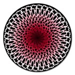 Gradient Spirograph Magnet 5  (Round) Front