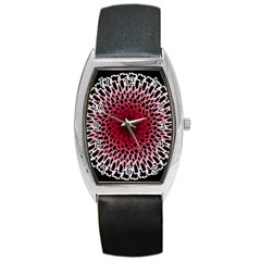 Gradient Spirograph Barrel Style Metal Watch by JayneandApollo