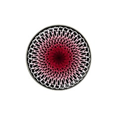 Gradient Spirograph Hat Clip Ball Marker