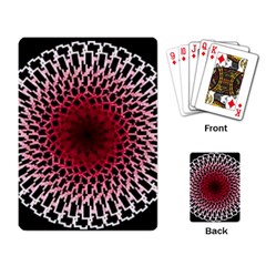 Gradient Spirograph Playing Cards Single Design (rectangle)