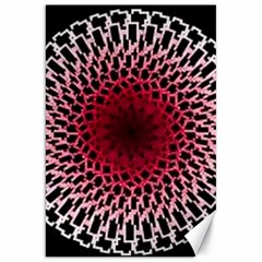 Gradient Spirograph Canvas 20  X 30 