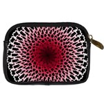 Gradient Spirograph Digital Camera Leather Case Back