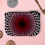 Gradient Spirograph Mini Coin Purse Back