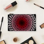 Gradient Spirograph Cosmetic Bag (Small) Front